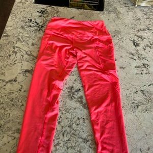 Pink leggings